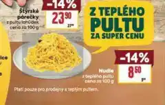 Billa Nudle nabídka
