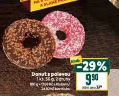 Billa Donut s polevou nabídka