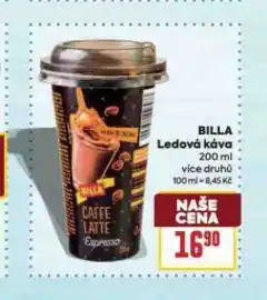 Billa Billa ledová káva nabídka