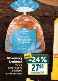 Billa Slovanský krajánek nabídka