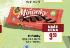 Billa Miňonky nabídka