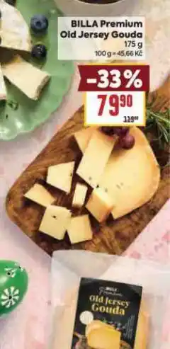Billa Billa premium old jersey gouda nabídka