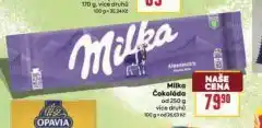 Billa Milka čokoláda nabídka