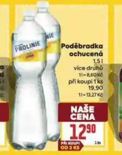Billa Poděbradka ochucená nabídka