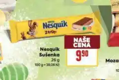 Billa Nesquik sušenka nabídka