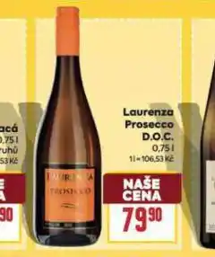 Billa Laurenza prosecco d.o.c nabídka