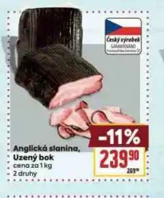 Billa Anglická slanina nabídka