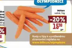 Billa Mrkev nabídka