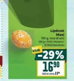 Billa Lipánek maxi nabídka