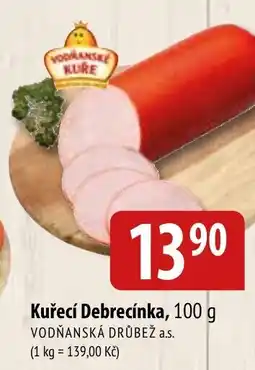 Bala Kuřecí Debrecínka nabídka