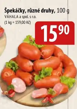 Bala Špekáčky nabídka