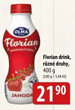 Bala OLMA Florian drink nabídka