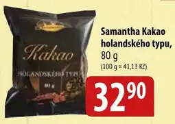 Bala Samantha Kakao holandského typu nabídka