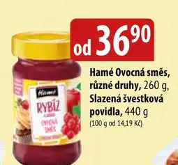 Bala Hamé Ovocná směs, různé druhy, Slazená švestková povidla nabídka