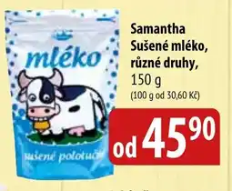 Bala Samantha Sušené mléko nabídka