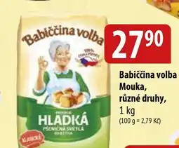 Bala Babiččina volba Mouka nabídka