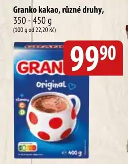 Bala Granko kakao nabídka