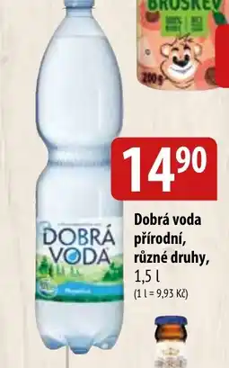 Bala Dobrá voda přírodní nabídka
