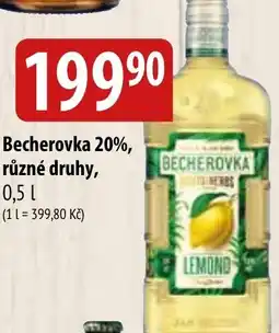 Bala Becherovka 20% nabídka