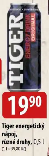 Bala Tiger energetický nápoj nabídka