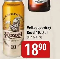 Bala Velkopopovický Kozel 10 nabídka