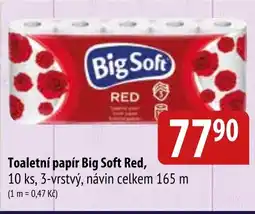 Bala Toaletní papír Big Soft Red nabídka