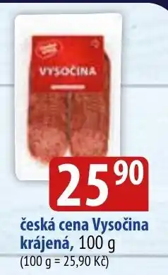 Bala Česká cena Vysočina krájená nabídka