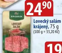 Bala Lovecký salám krájený nabídka