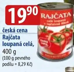 Bala Česká cena Rajčata loupaná celá nabídka