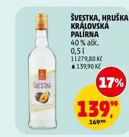 Penny Market ŠVESTKA KRÁLOVSKÁ PALÍRNA nabídka
