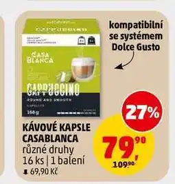 Penny Market KÁVOVÉ KAPSLE CASABLANCA, 16 ks nabídka