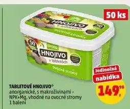 Penny Market TABLETOVÉ HNOJIVO, 1 balení nabídka