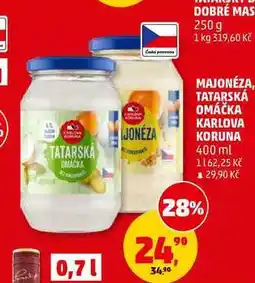 Penny Market TATARSKÁ OMÁČKA KARLOVA KORUNA nabídka