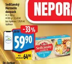 Albert Sedlčanský hermelín nabídka