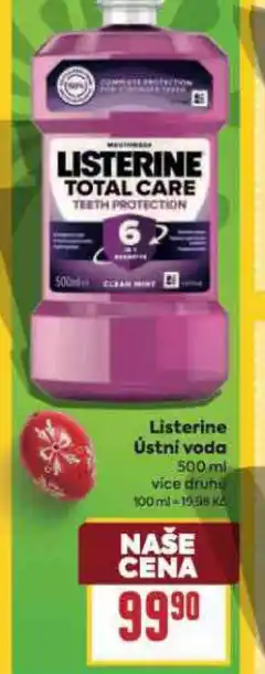 Billa Listerine ústní voda nabídka