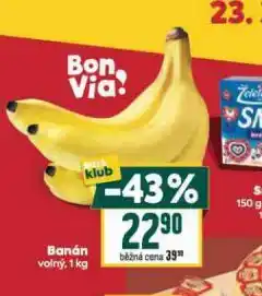 Billa Banán nabídka