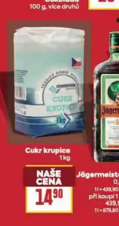 Billa Cukr krupice nabídka