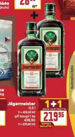 Billa Jägermeister nabídka