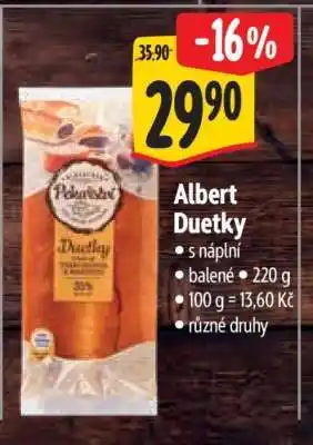 Albert Albert Duetky nabídka