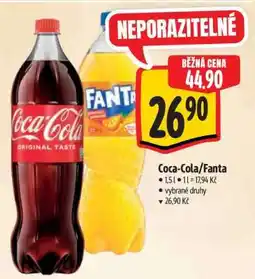 Albert Coca-Cola, Fanta nabídka