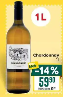 Billa Chardonnay 1L nabídka