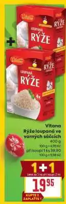 Billa Vitana Rýže loupaná ve varných sáčcích nabídka
