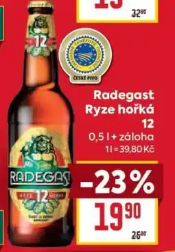 Billa Radegast Ryze Hořká 12 nabídka
