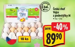 Albert Česká chuť Vejce z podestýlky M nabídka