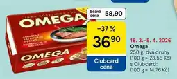 Tesco Omega, 250 g, dva druhy nabídka