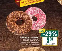 Billa Donut s polevou 1 ks nabídka