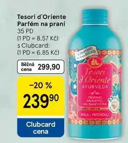 Tesco Tesori d'Oriente Parfém na praní, 35 PD nabídka