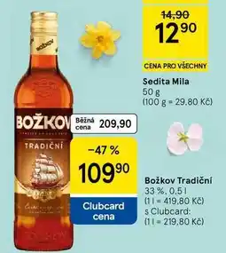 Tesco Božkov Tradiční 33 % nabídka