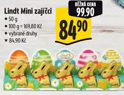 Albert Lindt Mini zajíčci nabídka