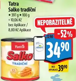 Albert Tatra Salko tradiční nabídka